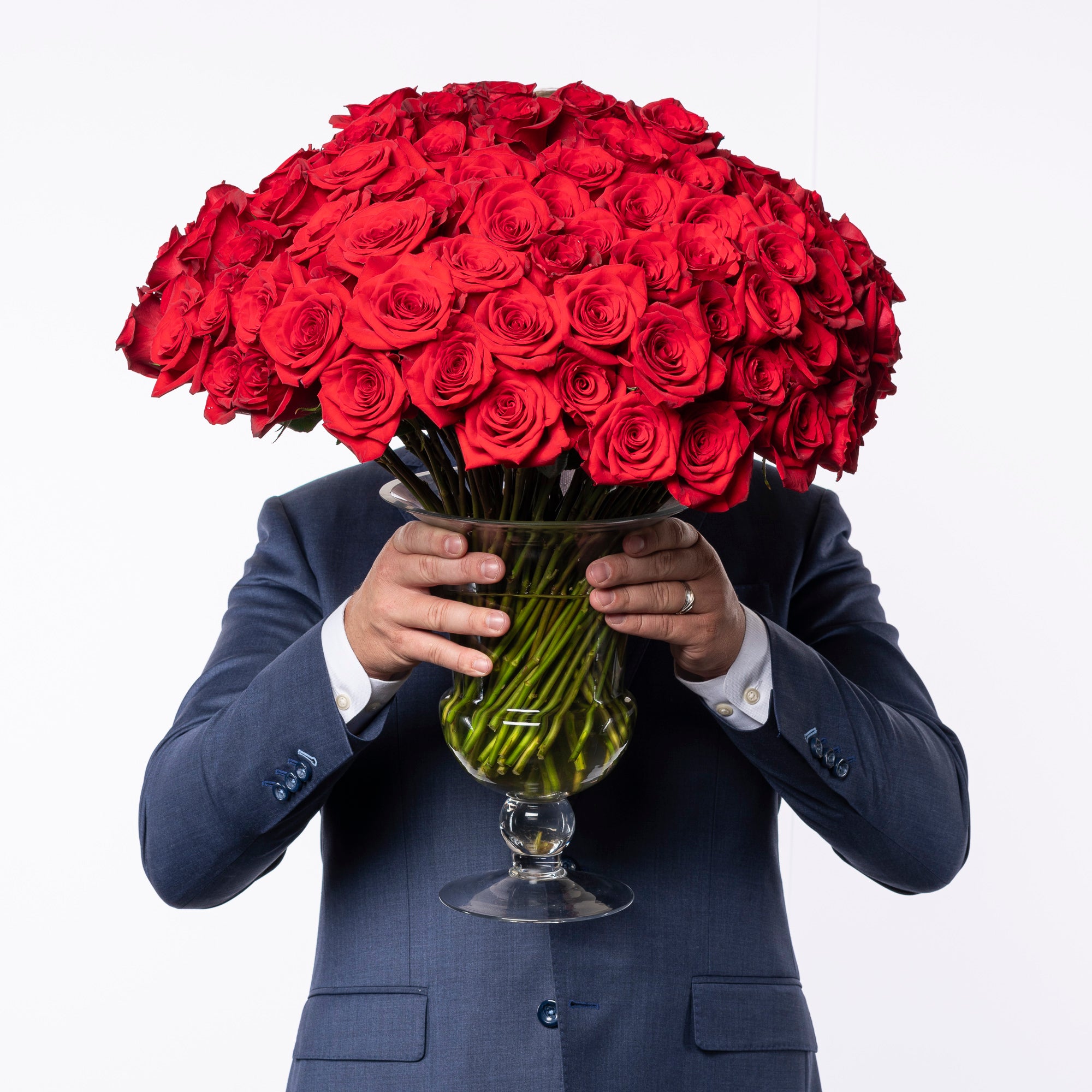 Elegant Abundance - Roses Bouquet