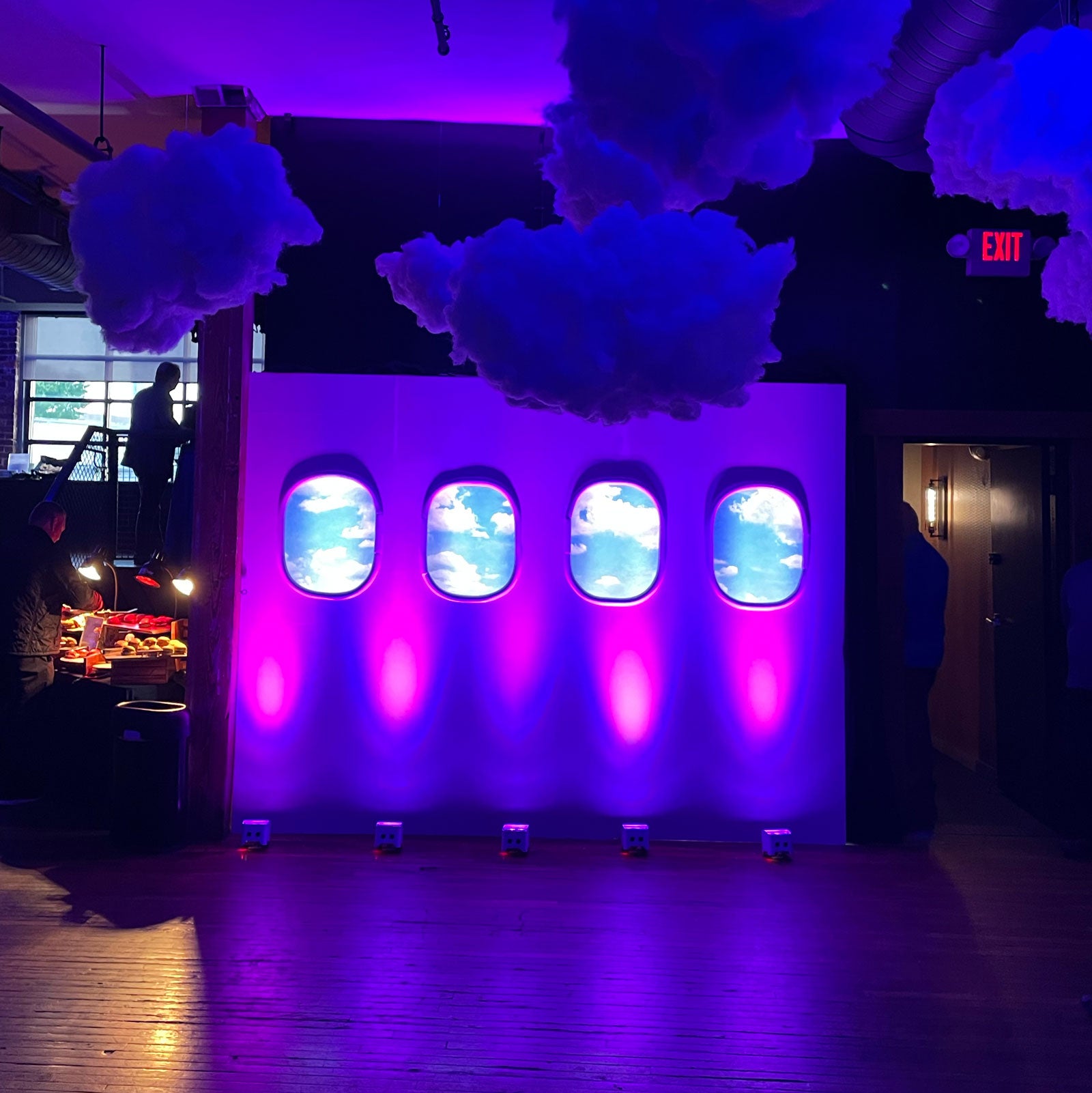 Boeing Photo Wall by Three Thirty Flowers